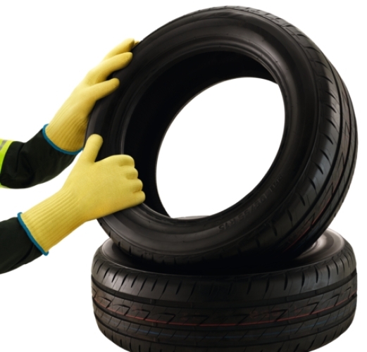 ANSELL-Workwear, Hitzeschutz-Handschuhe, Arbeitshandschuhe, MERCURY, 43-113, gelb, VE = 12 Paar