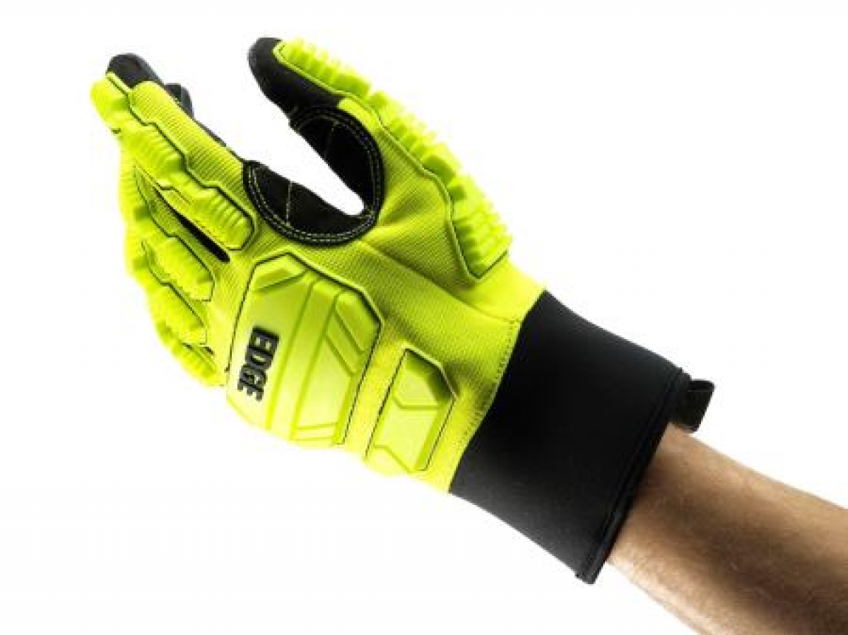 ANSELL-Workwear, Schnittschutz-Handschuhe, Edge, 48-205, gelb/schwarz, VE = 12 Paar