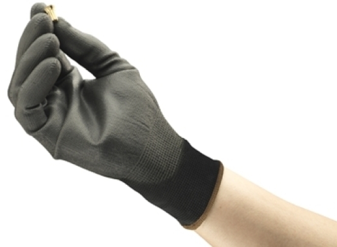 ANSELL-MEHRZWECK-HANDSCHUHE, Arbeitshandschuhe, HYFLEX, 48-101, schwarz