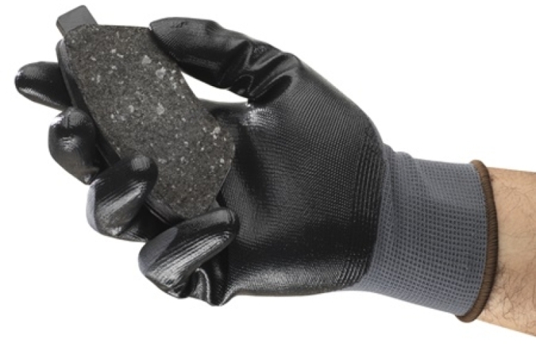 ANSELL-NYLON-STRICKHANDSCHUHE, Arbeitshandschuhe, EDGE 48-128, schwarz
