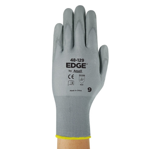 ANSELL-STRICKHANDSCHUHE, EArbeitshandschuhe, DGE, 48-129, grau