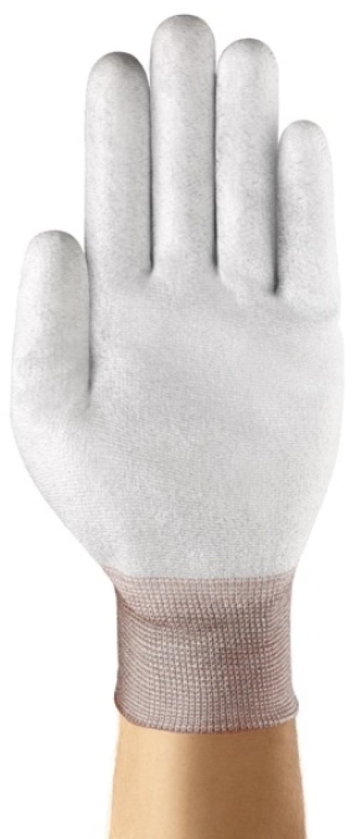 ANSELL-SPEZIALSCHUTZHANDSCHUHE, Arbeitshandschuhe, HYFLEX, 48-130, weiss/grau