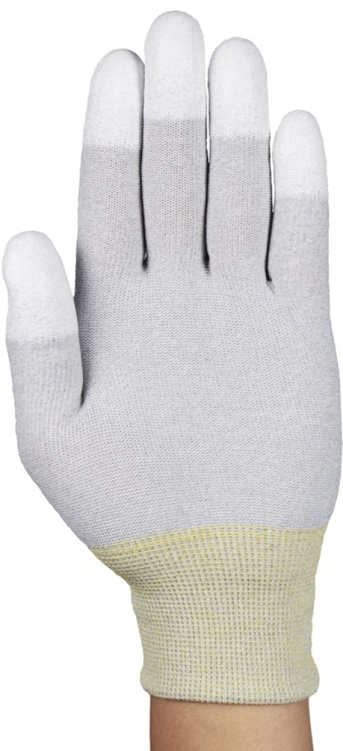 ANSELL-SPEZIALSCHUTZHANDSCHUHE, Arbeitshandschuhe, HYFLEX, 48-135, weiss/grau