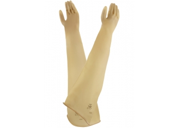 ANSELL-CHEMIKALIENSCHUTZ-HANDSCHUHE, ALPHATEC, 55-110, natur
