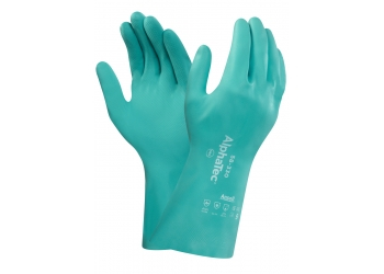 ANSELL-CHEMIKALIENSCHUTZ-HANDSCHUHE, ALPHATEC AQUA DRI, 58-330, grün