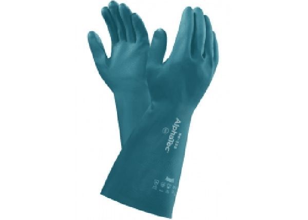 ANSELL-Workwear, Chemikalienschutz-Handschuhe, "ALP-Workwear,HATEC AQUA DRI", 58-335, grn, VE = 12 Paar