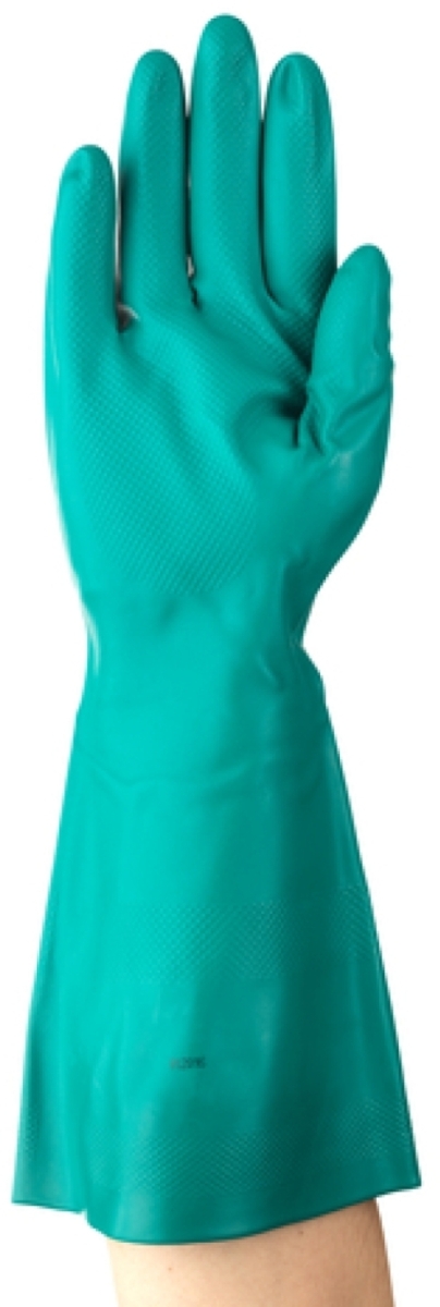 ANSELL-CHEMIKALIENSCHUTZ-HANDSCHUHE, Arbeitshandschuhe, ALPHATEC AQUA DRI, 58-335, grün