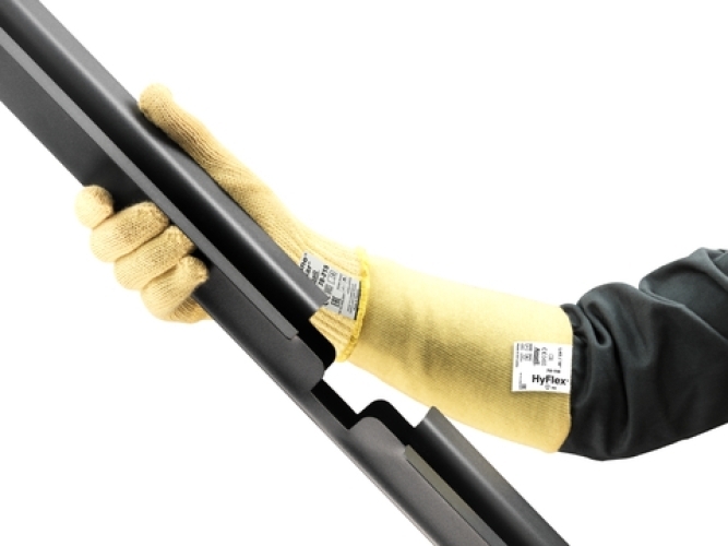 ANSELL-KEVLAR-STRICKHANDSCHUHE, NEPTUNE KEVLAR, 70-205, gelb