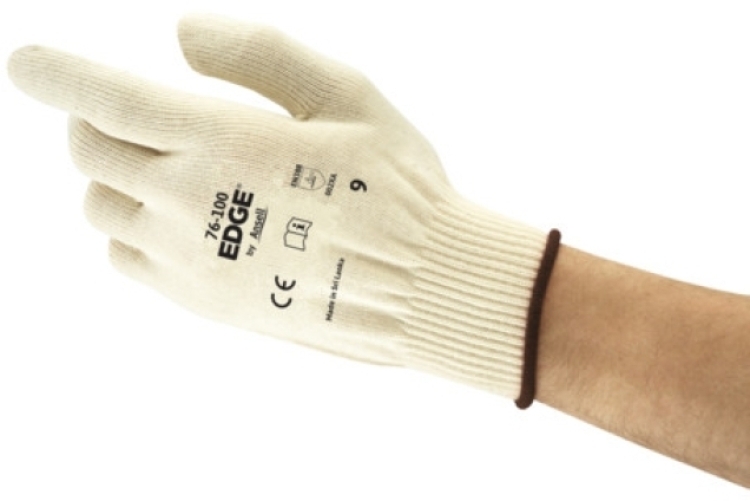 ANSELL-EDGE, 76-100, , Strick-Handschuhe Arbeitshandschuhe, natur
