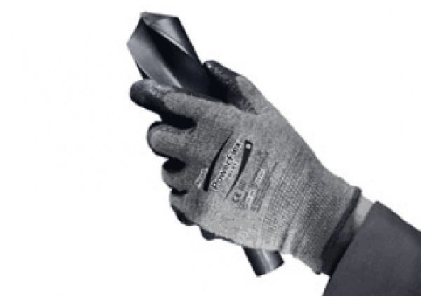 ANSELL-Workwear, Kevlar-Strickhandschuhe, POWER FLEX, 80-813, schwarz/grn/gelb, VE = 12 Paar