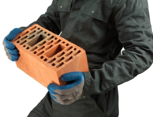 ANSELL-ALLZWECK-STRICK-HANDSCHUHE, Arbeitshandschuhe, POWER FLEX, 80-100, gelb/grün