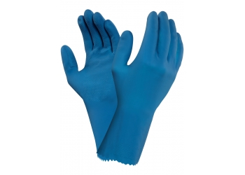 ANSELL-Workwear, Latex-Arbeitshandschuhe, ALP-Workwear,HATEC, 87-305, blau, VE = 12 Paar