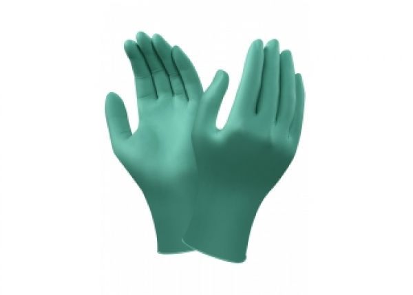 ANSELL-Workwear, Hand-Schutz, Einweg-Nitril-Untersuchungs-Einmal-Handschuhe, TOUCHNTUFF, 92-500, grn