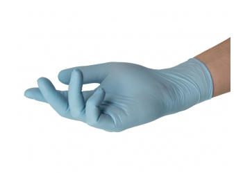 ANSELL-EINWEG-NITRIL-HANDSCHUHE, MICROFLEX, 93-833, Pkg. á 250 Stück, VE: 10 Pkg. blau