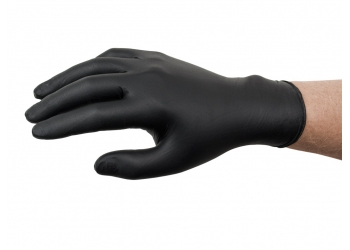 ANSELL-EINWEG-NITRIL-HANDSCHUHE, MICROFLEX, 93-852, Pkg. á 100 Stück, schwarz