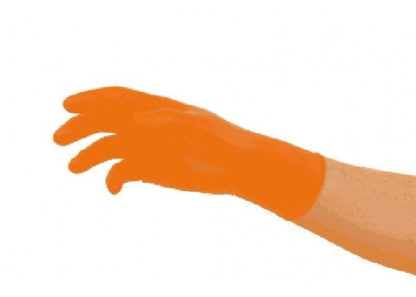 ANSELL-Hand-Schutz, Einweg-Nitril-Einmal-Handschuhe, MICROFLEX, 93-856, orange