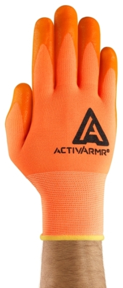 ANSELL-NITRIL-HANDSCHUHE, Arbeitshandschuhe, ActivArmr®, 97-012, orange