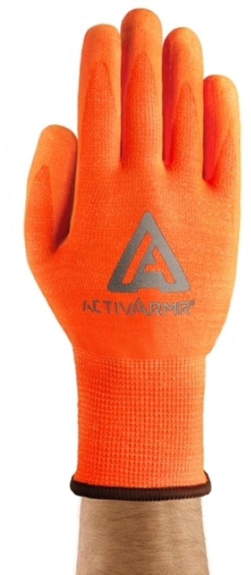 ANSELL-NITRIL-HANDSCHUHE, Arbeitshandschuhe, ActivArmr®, 97-013, orange