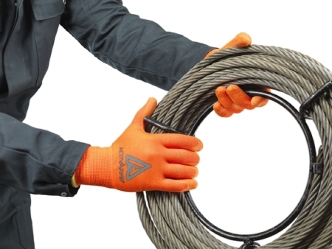 ANSELL-NITRIL-HANDSCHUHE, Arbeitshandschuhe, ActivArmr®, 97-013, orange
