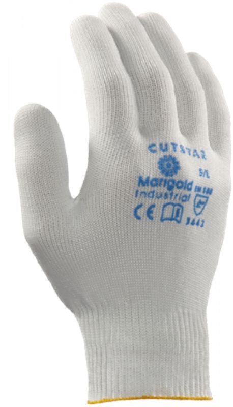 ANSELL-Workwear, Schnittschutz-Handschuhe, Cutstar, Lnge: 260 mm, wei/blau, VE = 12 Paar