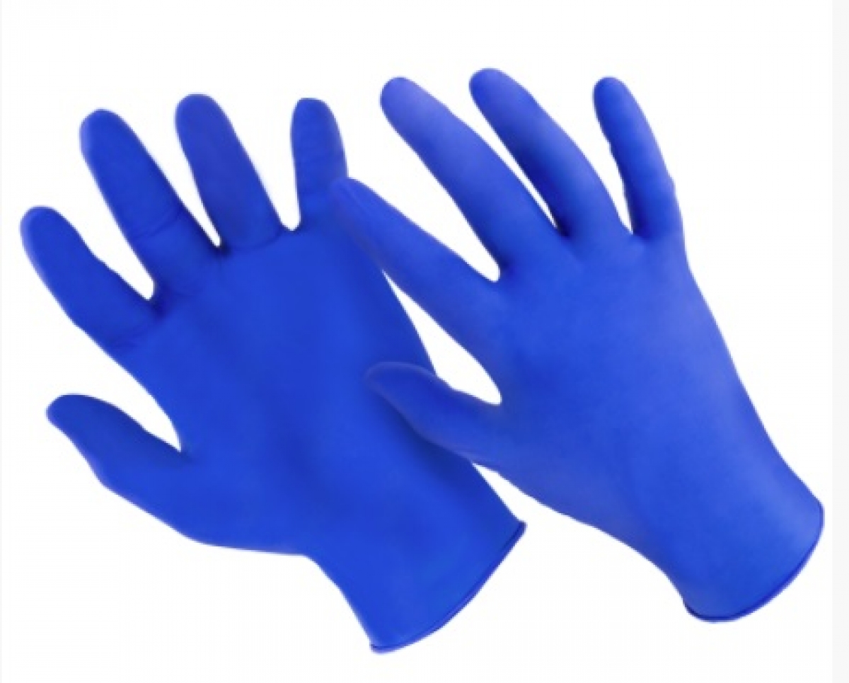 Einweg-Handschuhe Syntetic, blau, puderfrei, VE = 100 Stck