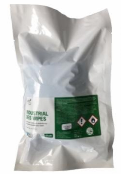 BIO-TEC-Alkoholische Schnelldesinfektionstücher, INDUSTRIAL DES WIPES MIDI Nachfüllpack, VE = 3 Rollen