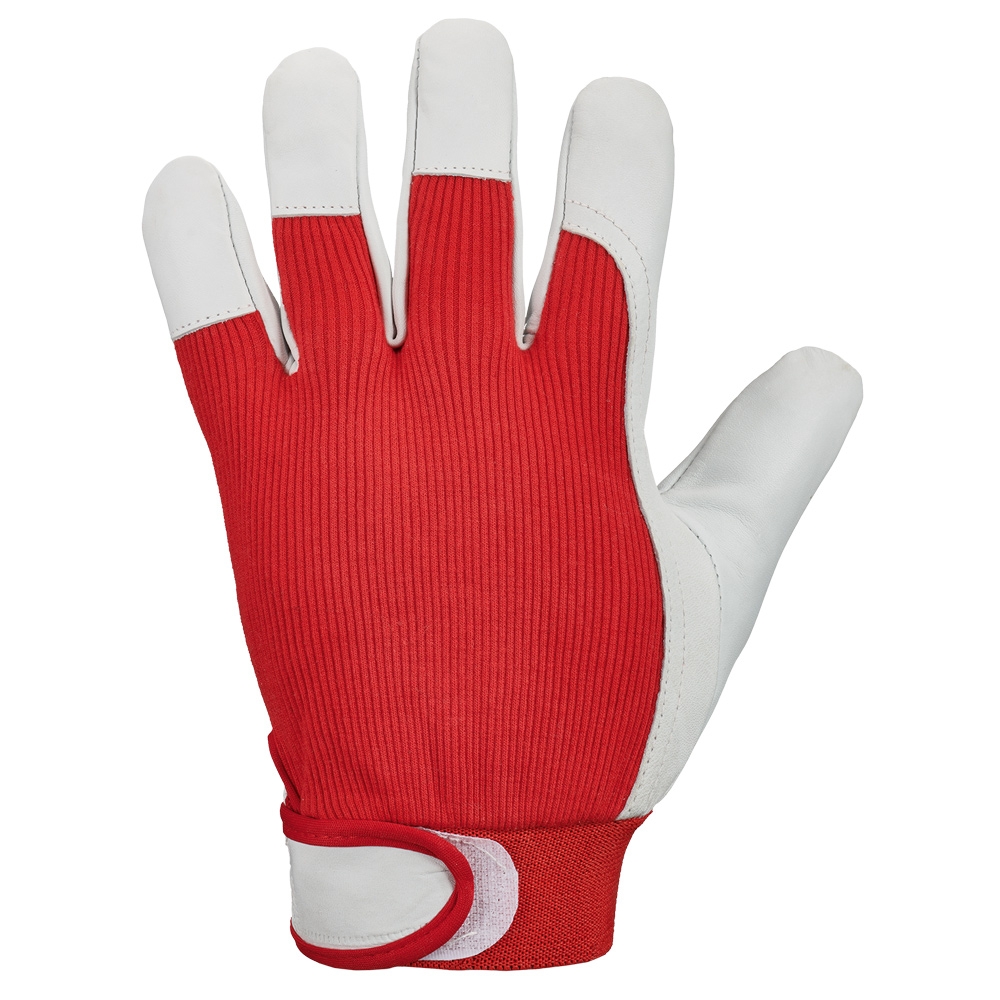 F-GOODJOB, Arbeitshandschuhe *RED NAPPA*, Pkg.a`12