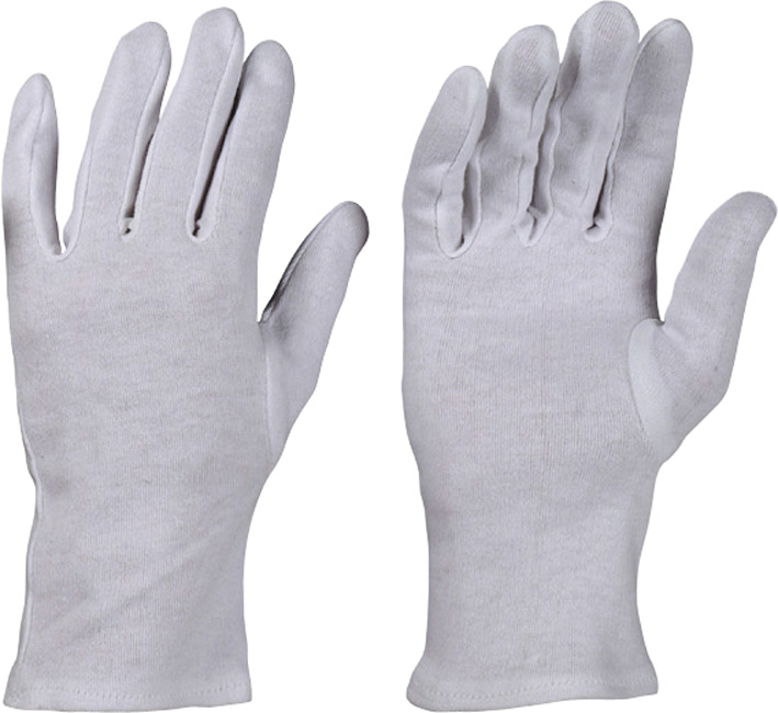 F-STRONGHAND, Trikot, 100% Baumwolle, Arbeitshandschuhe, *CLASSIC ANSHAN*, Pkg.a`12, weiß gebleicht