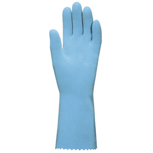 F-MAPA, Naturlatex, Arbeitshandschuhe, *JERSETTE 300*, Pkg.a`12, blau