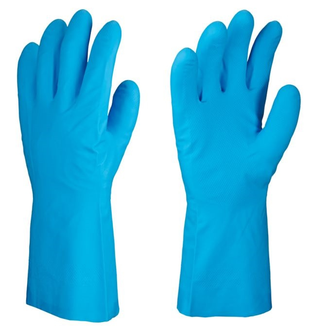 F-STRONGHAND, Nitril, Arbeitshandschuhe, *PERRYVILLE*, Pkg.a`12 blau