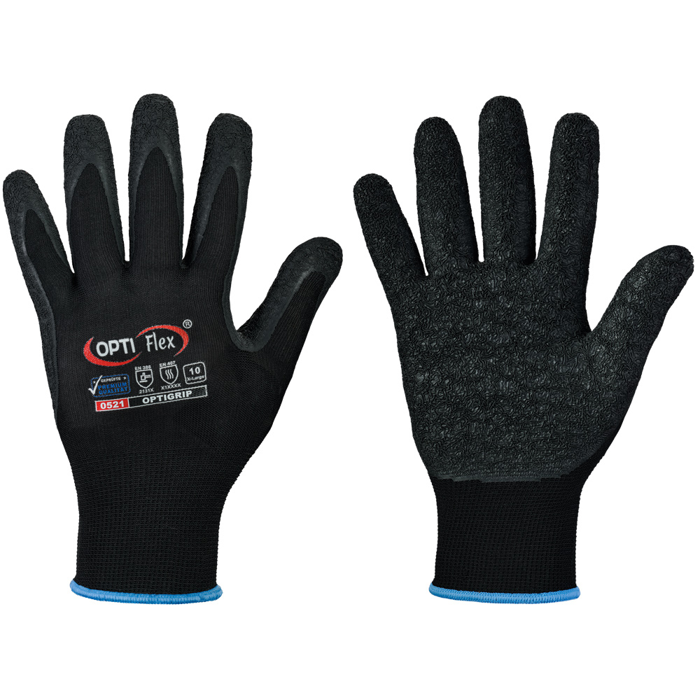 F-*OPTIGRIP* OPTIFLEX® HANDSCHUHE, Pkg.a`12