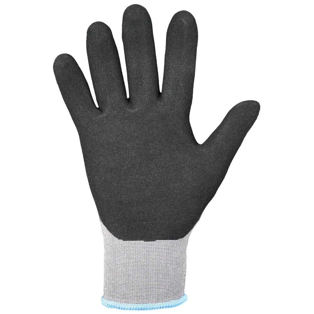 F-STRONGHAND, Nylon, Nitrilbeschichtung, Arbeitshandschuhe,*NIFOA FLEX*, Pkg.a`12, grau/schwarz