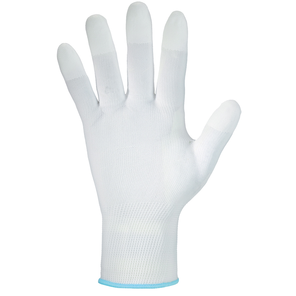 F-STRONGHAND, Nylon, PU beschichtet, Arbeitshandschuhe, *YUMEN*, Pkg.a`12, weiß