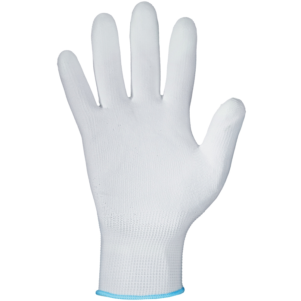 F-STRONGHAND, Nylon, PU beschichtet, Arbeitshandschuhe, *STANDARD BEIJING*, Pkg.a`12, weiß