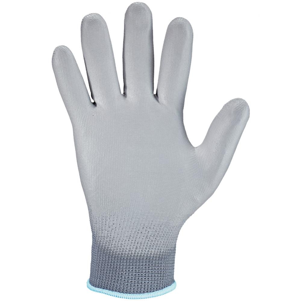 F-STRONGHAND, Nylon, PU beschichtet, Arbeitshandschuhe, *STANDARD SHENZHEN*, Pkg.a`12, , grau