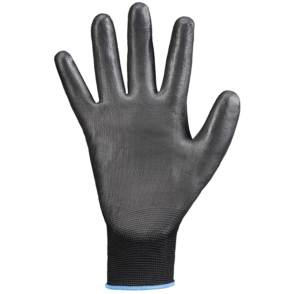 F-STRONGHAND, Nylon, PU beschichtet, Arbeitshandschuhe, *LINGBI*, Pkg.a`12, schwarz