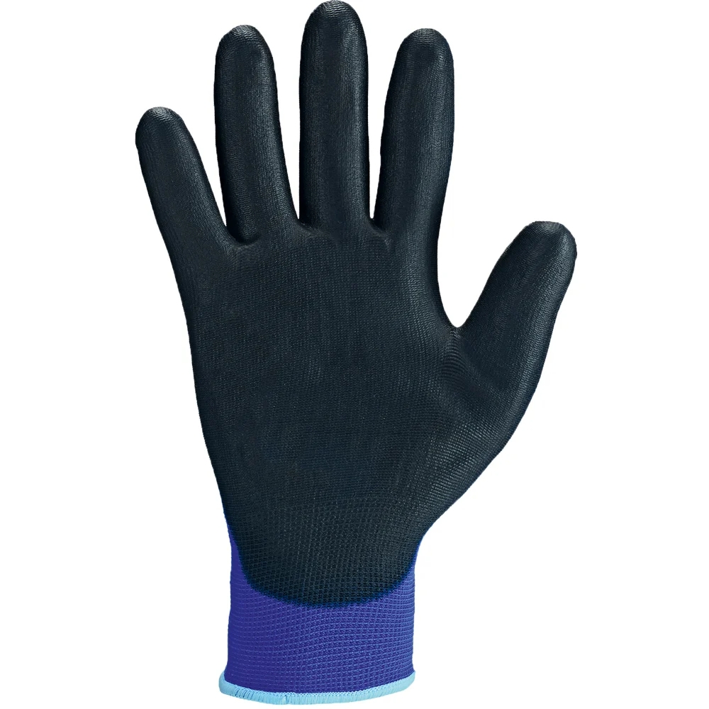 F-STRONGHAND, Nylon, PU beschichtet, Arbeitshandschuhe, *LINTAO*, Pkg.a`12, blau/schwarz