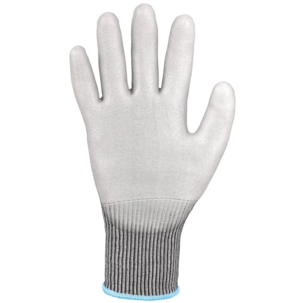 F-OPTIFLEX-Schnittschutz-Arbeitshandschuhe, *SOFT CUT 3*, VE: 60 Paar, grau/grau