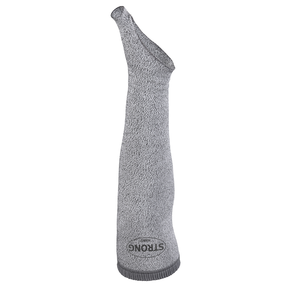 F-STRONGHAND Ärmelschoner *CARACAS*, Level C Schnitt- und Hitzeschutz, grau, 45 cm, VE: 5 Stück
