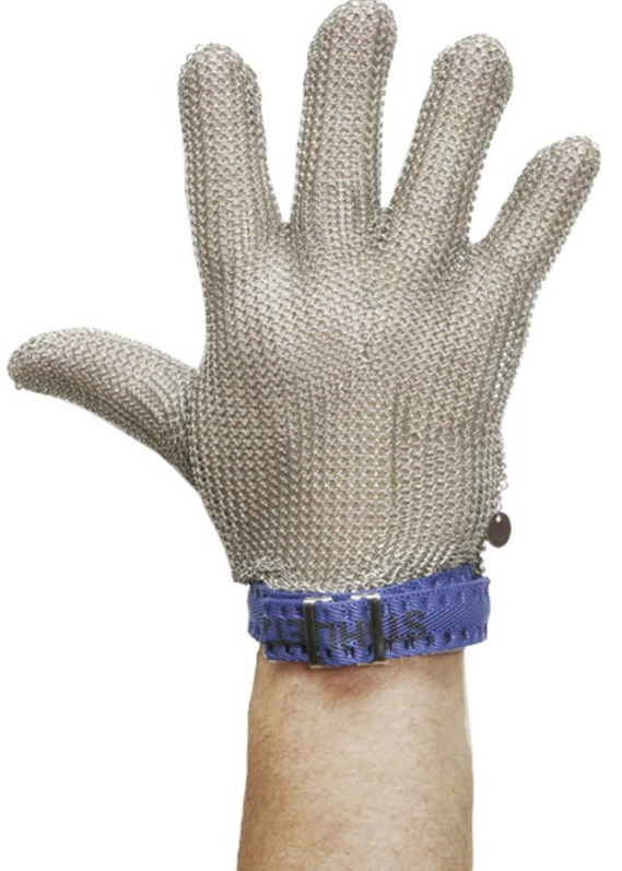 F-STECHSCHUTZ, Arbeitshandschuh, 5 FINGER, links, VE: 1 Stück