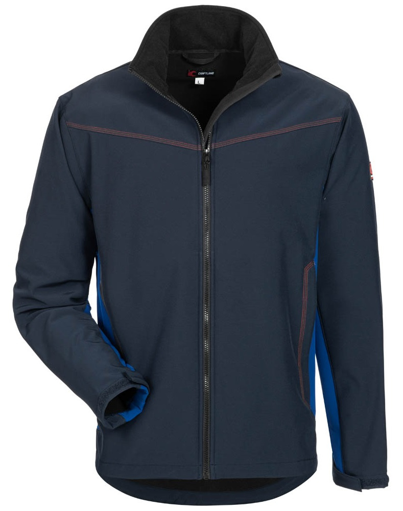 F-CRAFTLAND-Softshell-Jacke, *KLEMENS, marine/kornblau