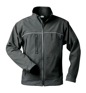 F-ELYSEE-Softshell-Jacke, *ALPHA*, schwarz/schwarz