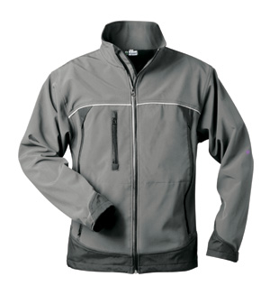 F-ELYSEE-Softshell-Jacke, *BETA*, grau/schwarz