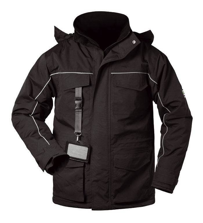 F-ELYSEE-Thermo Jacke, *BLACKPOOL*, schwarz/schwarz