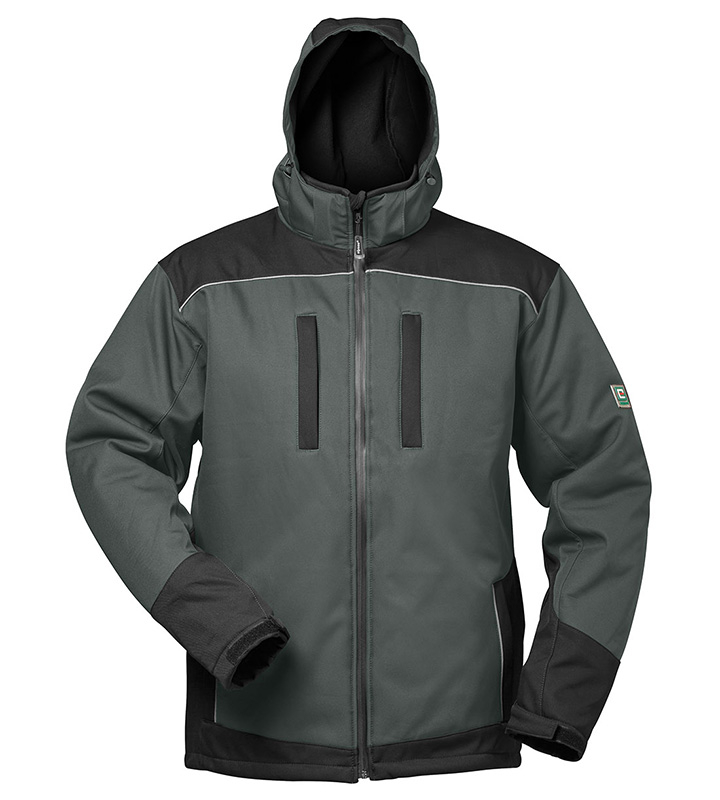 F-ELYSEE-Winter-Softshelljacke, *AJAX*, grau/schwarz