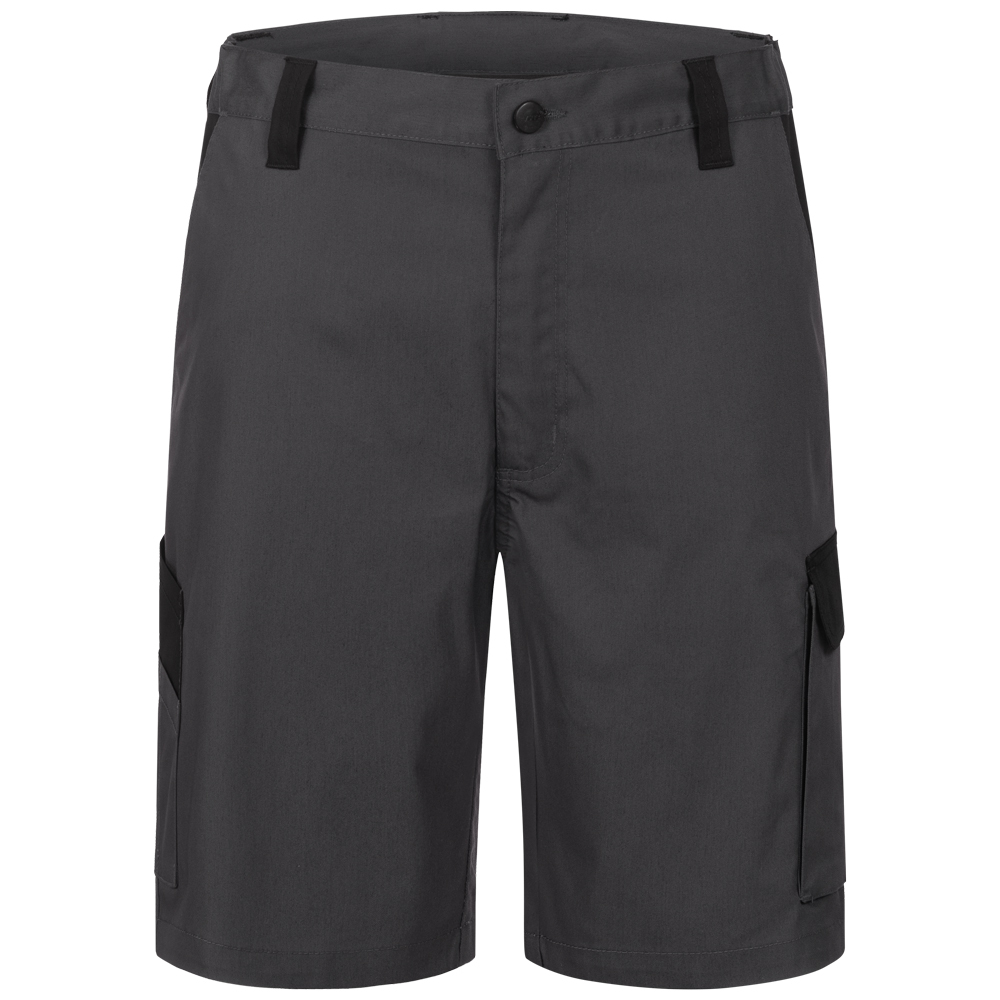 F-ELYSEE *TOMAR* STRETCH-SHORTS, grau/schwarz