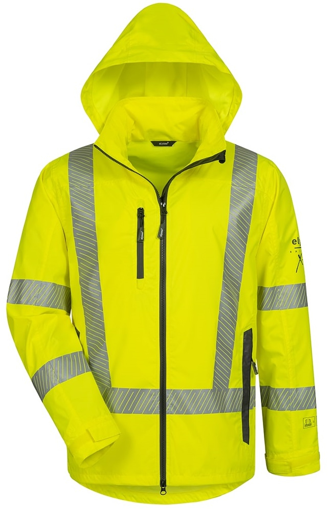 F-ELYSEE-Warnschutz-Regenjacke, *FARLAN*, warngelb