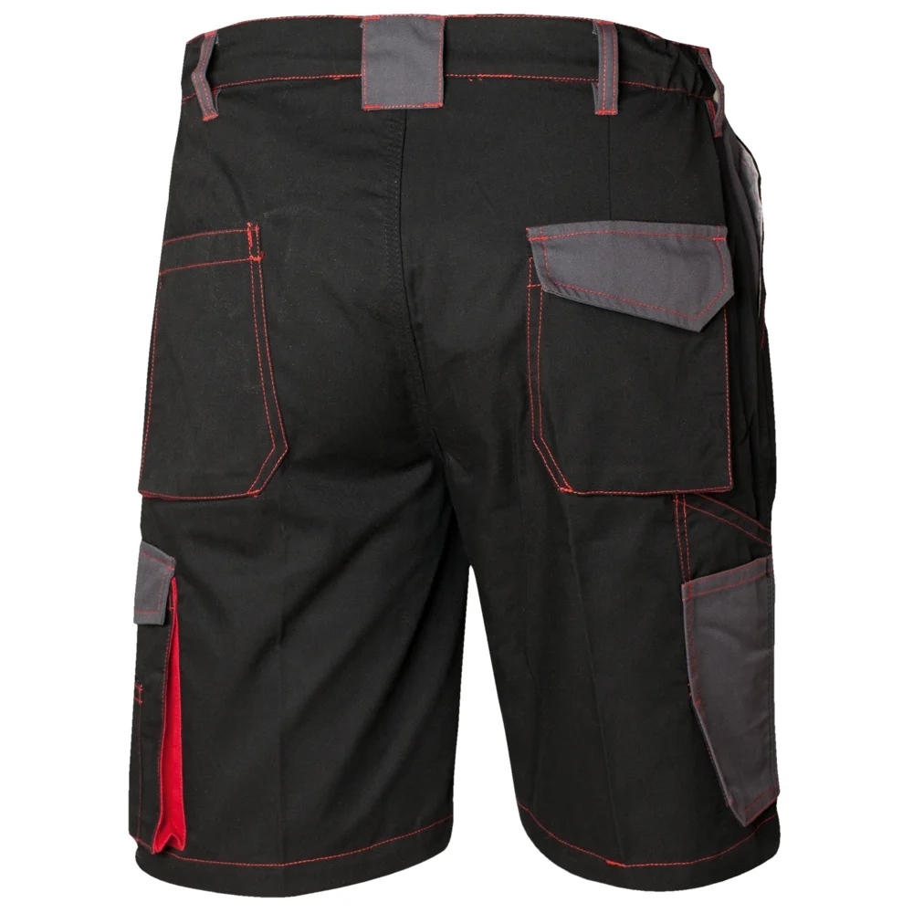 F-CRAFTLAND-Shorts, Twill *MECHELEN*, schwarz/grau