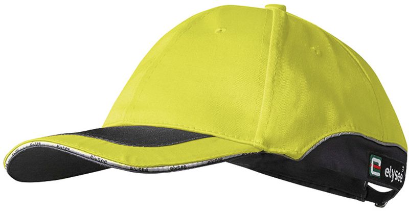 F-ELYSEE-Caps, Warnschutz, *DANIEL*, gelb/grau abgesetzt