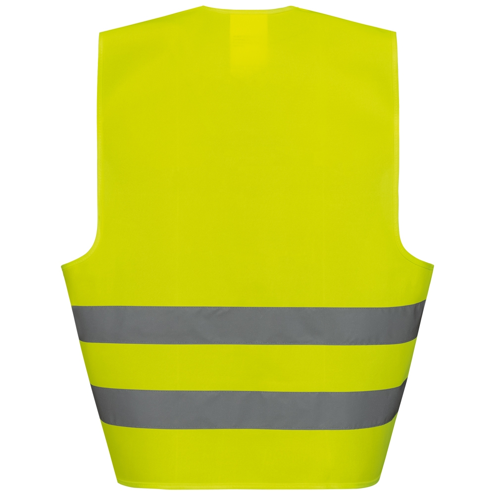 F-WICA-TEX-Polyester-Warnweste, *HARALD, fluoreszierend gelb